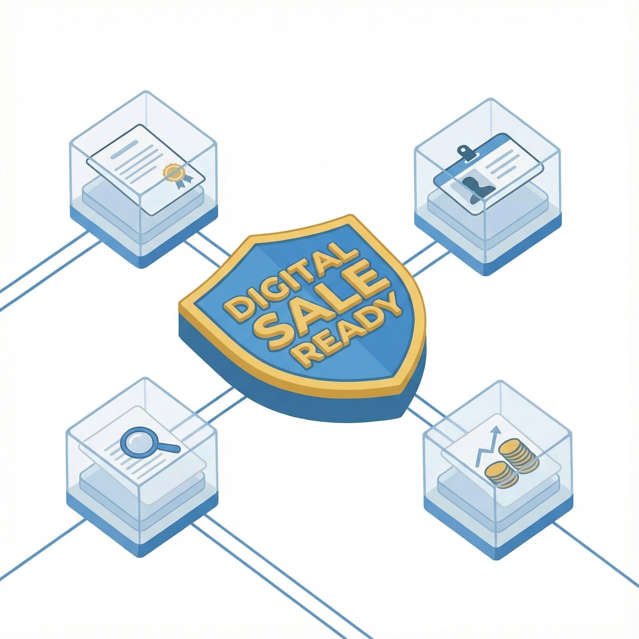 Digital Sale Ready - Connected property ecosystem with trusted, verified data flowing between participants